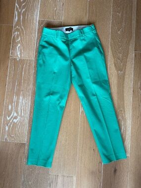Talbots Vibrant Green Ankle Pants - size 6